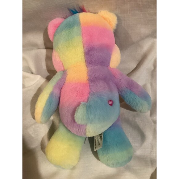 Care Bears Togetherness Stuffed Plush Teddy Bear 14 inch Bright Cheerful Colors - Picture 4 of 10